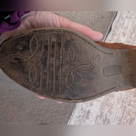 Brown Suede Ankle Boots - Picture 9 of 11